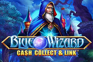Playtech : Blue Wizard: Cash Collect & Link - HASEAGAMING