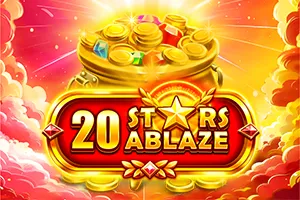 Playtech : 20 Stars Ablaze - HASEAGAMING