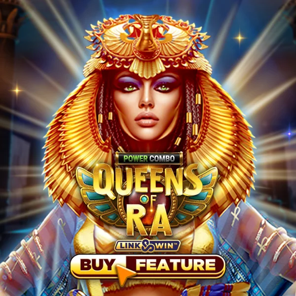 Microgaming : Queens of Ra POWER COMBO - HASEAGAMING