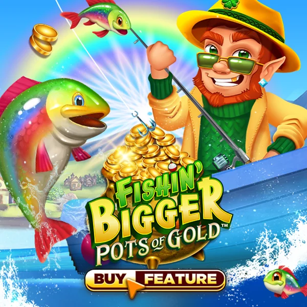 Microgaming : Fishin Bigger Pots of Gold - HASEAGAMING